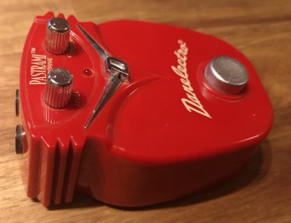 Danelectro Pastromi Overdrive effects pedal left side view