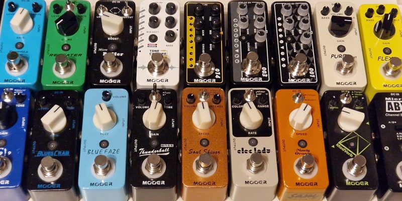 Mooer effects pedals