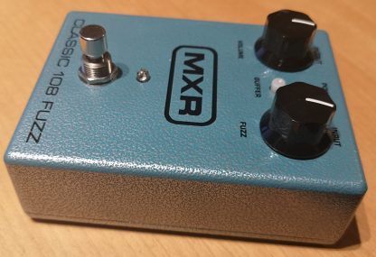 MXR Classic 108 Fuzz effects pedal right side