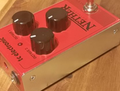 tc electronic Nether Octaver effects pedal left side