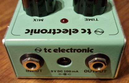 tc electronic The Prophet Digital Delay effects pedal top side