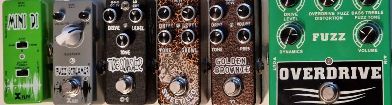 Xvive effects pedals