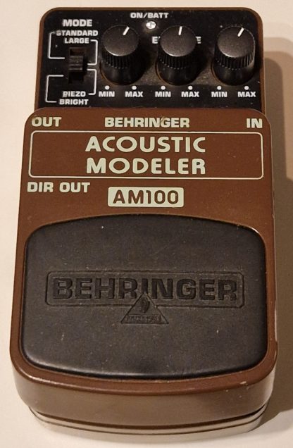 Behringer AM100 Acoustic Modeler pedal