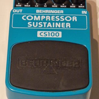 Behringer CS100 Compressor Sustainer effects pedal