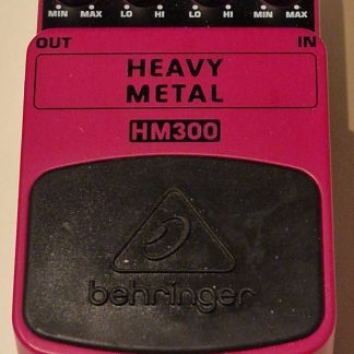 Behringer HM300 Heavy Metal distortion effects pedal