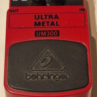 Behringer UM300 Ultra Metal distortion effects pedal
