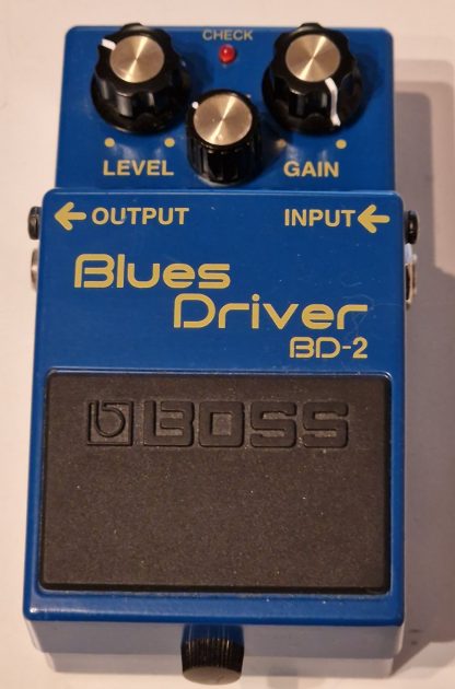 BOSS BD-2 Blues Driver overdrive effects pedal