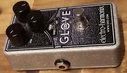 electro-harminix OD Glove Overdrive effects pedal left side