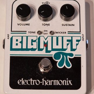 electro-harmonix Big Muff with Tone Wicker fuzz effects pedal