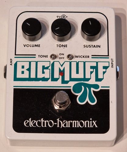 electro-harmonix Big Muff with Tone Wicker fuzz effects pedal