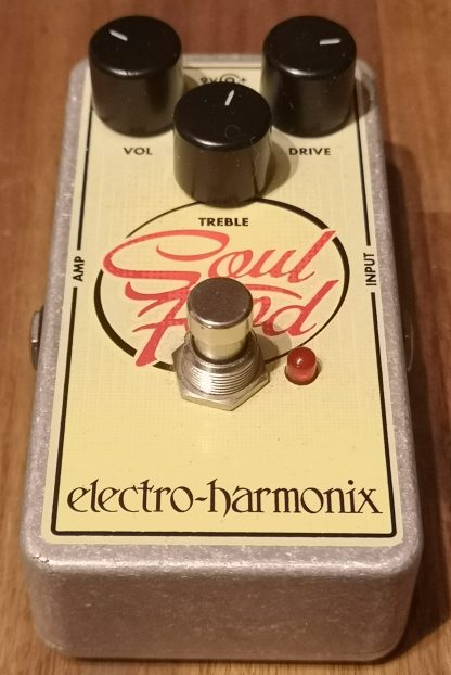 electro-harmonix Soul Food Overdrive effects pedal