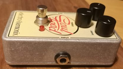 electro-harmonix Soul Food Overdrive effects pedal right side