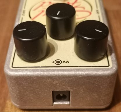 electro-harmonix Soul Food Overdrive effects pedal top side