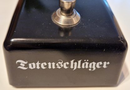 T-Rex Tonebug Totenschläger Distortion effects pedal lable