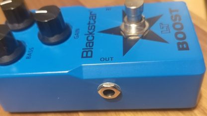 Blackstar LT Boost effect pedal left side