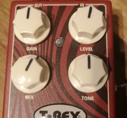 T-Rex Diva Drive overdrive effects pedal controls