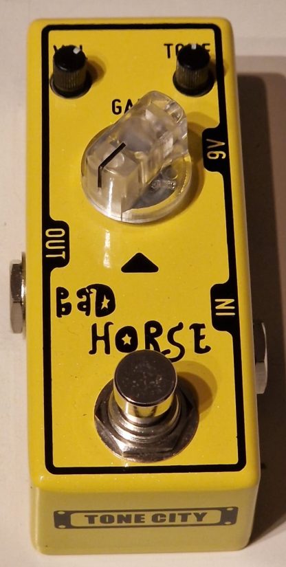 Tone City Bad Horse overdrive effects pedal