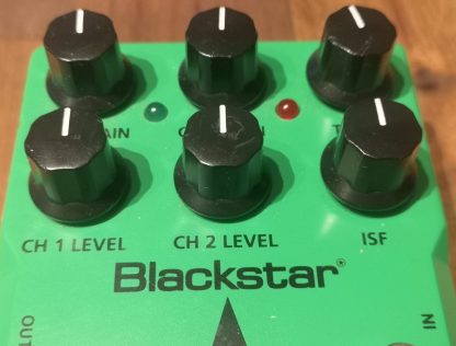 Blackstar LT Dual overdrive effects pedal controls