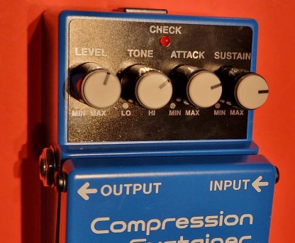 BOSS CS-3 Compression Sustainer effects pedal controls