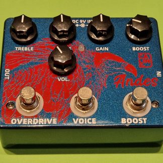 Caline Andes Overdive and Boost Double effects pedal