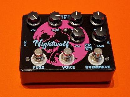 Caline Nightwolf Overdrive and Fuzz Double effects pedal