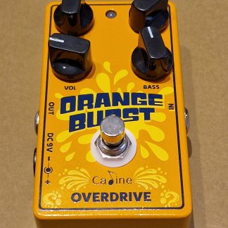 Caline Orange Burst Overdrive effects pedal