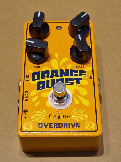Caline Orange Burst Overdrive effects pedal