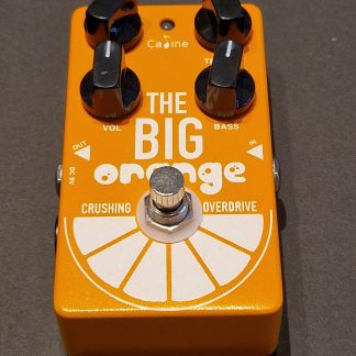 Caline The Big Orange Crushing Overdrive effects pedal