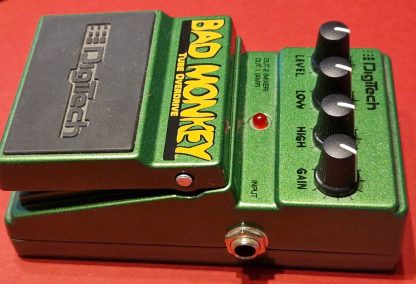 DigiTech Bad Monkey Tube Overdrive effects pedal right side