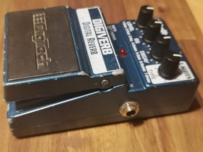 DigiTech DigiVerb Digital Reverb effects pedal right side