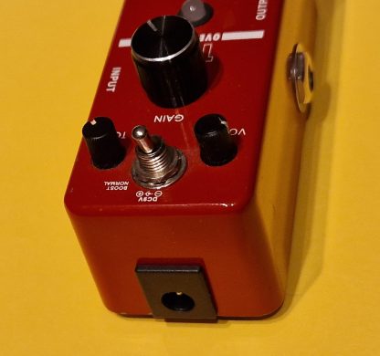 DiMavery TP-1 Overdrive effects pedal top side