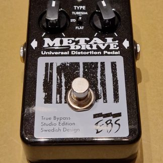 EBS Metal Drive Studio Edition distortion effects pedal