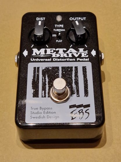 EBS Metal Drive Studio Edition distortion effects pedal