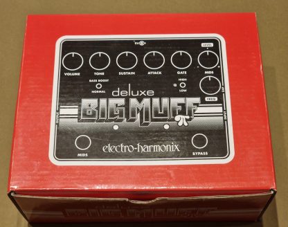 electro-harmonix Deluxe Big Muff Pi effects pedal box