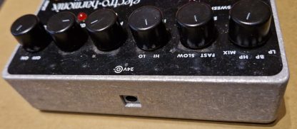 electro-harmonix Q-Tron Plus envelope filter effects pedal top side