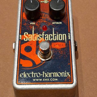 electro-harmonix Satisfaction fuzz effects pedal