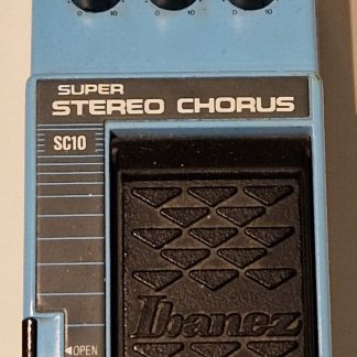 Ibanez SC10 Super Stereo Chorus effects pedal