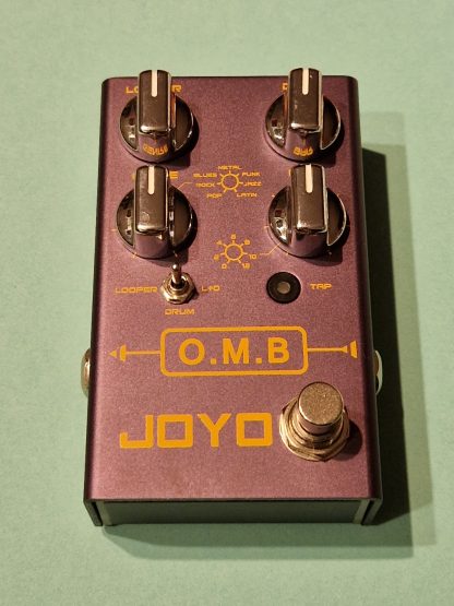 Joyo O.M.B looper/drum machine pedal