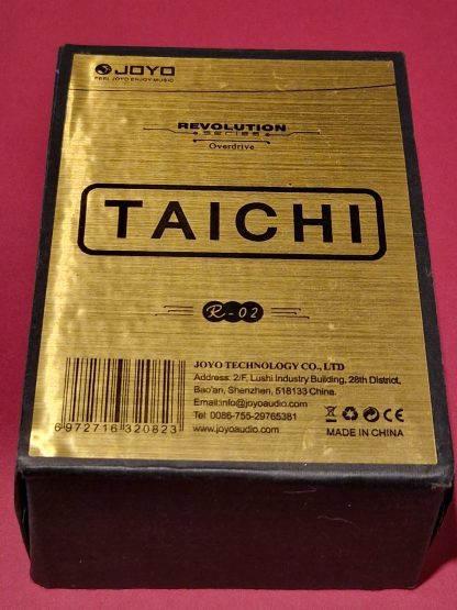 Joyo Taichi overdrive effects pedal box