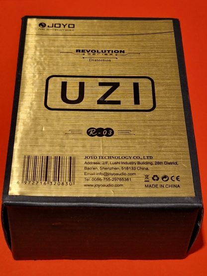 Joyo Uzi distortion effects pedal box