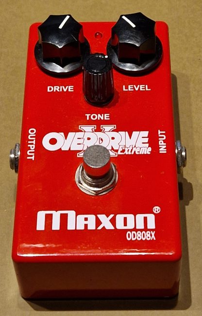 Maxon OD-808X overdrive effects pedal