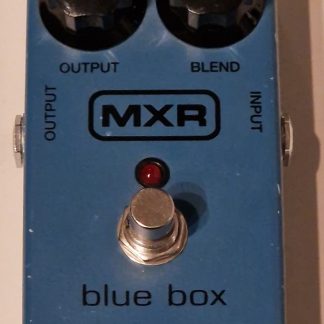 MXR Blue Blox fuzz octave effects pedal