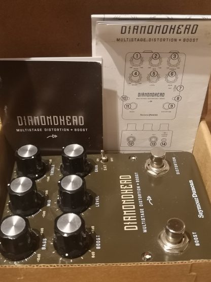 Seymour Duncan Diamon Head Distortion and Boost effects pedal in the original box with all paperwork