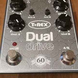T-Rex Dual Drive overdrive effects pedal