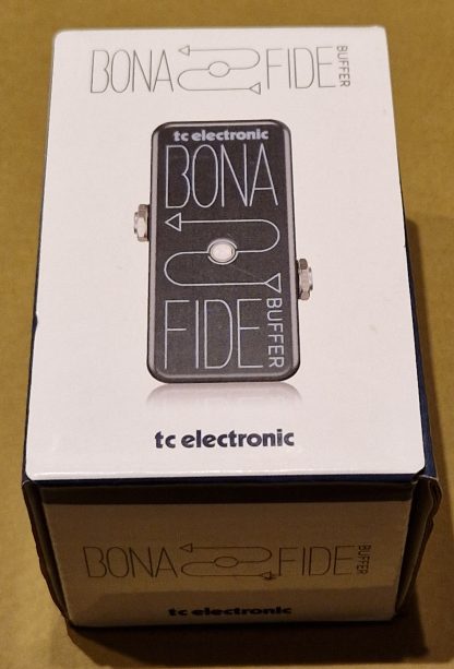 tc electronic Bona Fide Buffer pedal box