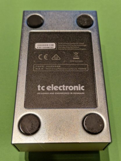 tc electronic Choka Tremolo effects pedal bottom side