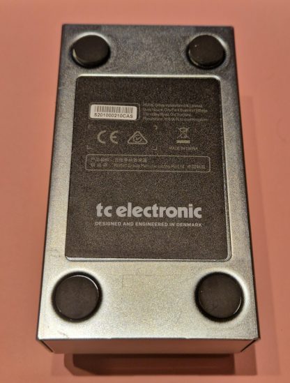 tc electronic Cinders Overdrive effects pedal bottom side