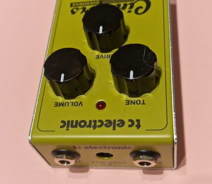 tc electronic Cinders Overdrive effects pedal controls