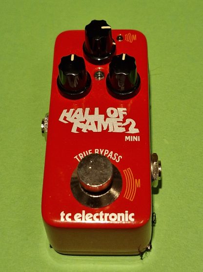 tc electronic Hall of Fame 2 reverb effects pedal
