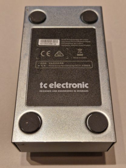 tc electronic Tube Pilot Oberdrive effects pedal bottom side